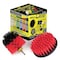 Drill Brush Power Scrubber By Useful Products 5 in W 5 in L Brush, Red R-S-5O-QC-DB - alternate 1